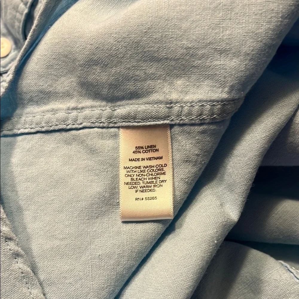 Express Men's  Light Blue Shirt Size Small - Picture 10 of 11